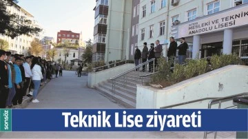 TEKNİK LİSE ZİYARETİ