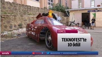 TEKNOFEST'te 10 &ouml;d&uuml;l