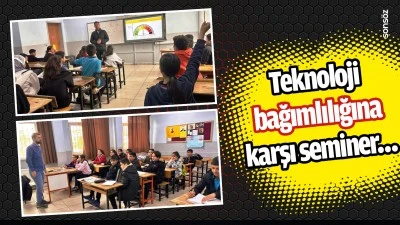 Teknoloji bağımlılığına karşı seminer&hellip;