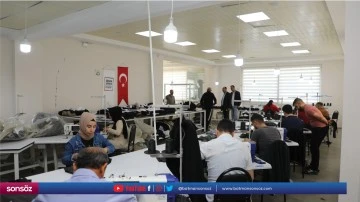 Tekstil at&ouml;lyesi &uuml;retime başladı