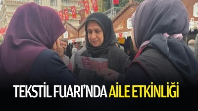 Tekstil Fuarı&rsquo;nda aile etkinliği