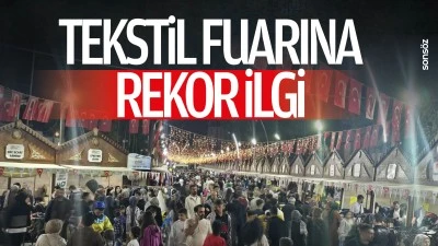 Tekstil fuarına rekor ilgi