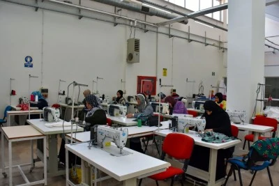 Tekstil kursları kadınlardan ilgi g&ouml;r&uuml;yor