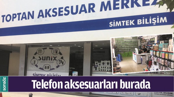 Telefon aksesuarları burada