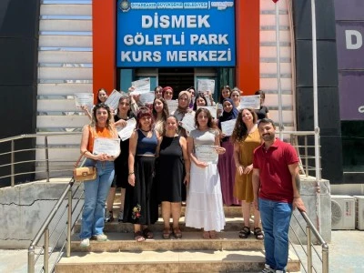 Temel Bilgisayar Eğitimi&rsquo;ni tamamlayan 32 kadına katılım belgesi verildi