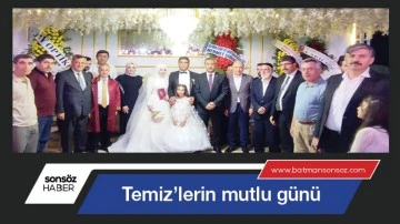 Temiz&rsquo;lerin mutlu g&uuml;n&uuml; 