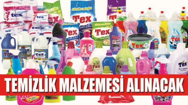 TEMİZLİK MALZEMESİ ALINACAK