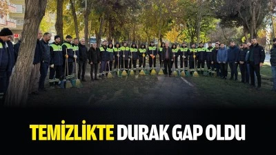 Temizlikte durak Gap oldu