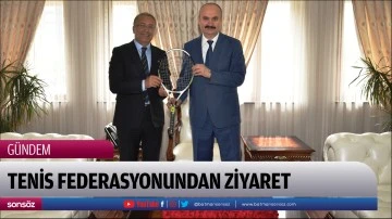 Tenis Federasyonundan ziyaret