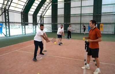 Tenis kortlarına yoğun ilgi: 6 ayda 540 kursiyer