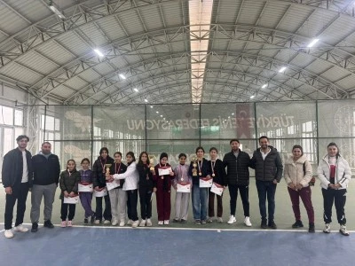 Tenis yıldızlar il şampiyonası tamamlandı