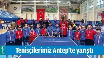 TENİS&Ccedil;İLERİMİZ ANTEP&rsquo;TE YARIŞTI