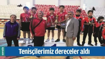 TENİS&Ccedil;İLERİMİZ DERECELER ALDI