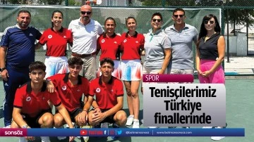 Tenisçilerimiz Türkiye finallerinde