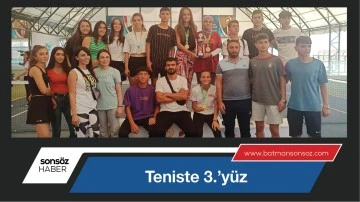 Teniste 3.&rsquo;y&uuml;z