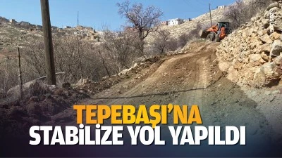 Tepebaşı&rsquo;na stabilize yol yapıldı