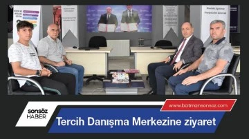 Tercih Danışma Merkezine ziyaret