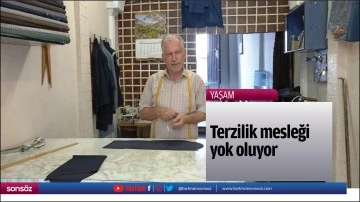 Terzilik mesleği yok oluyor