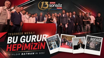 Teşekk&uuml;r mesajı: Bu gurur hepimizin