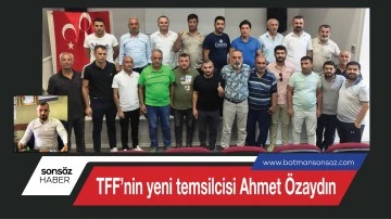 TFF&rsquo;nin yeni temsilcisi Ahmet &Ouml;zaydın
