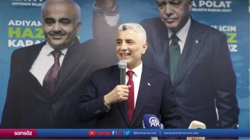Ticaret Bakanı Bolat, Adıyaman'da partililerle buluştu