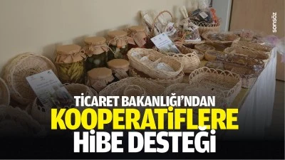 Ticaret Bakanlığı&rsquo;ndan kooperatiflere hibe desteği
