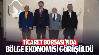 Ticaret Borsası&rsquo;nda b&ouml;lge ekonomisi g&ouml;r&uuml;ş&uuml;ld&uuml;