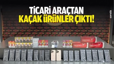Ticari ara&ccedil;tan ka&ccedil;ak &uuml;r&uuml;nler &ccedil;ıktı!