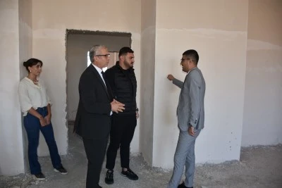 Tilmis&rsquo;e modern okul yapılıyor