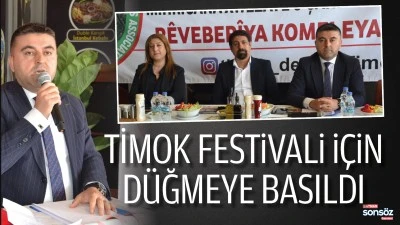 Timok Festivali i&ccedil;in d&uuml;ğmeye basıldı