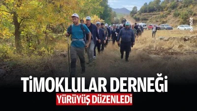 Timoklular Derneği y&uuml;r&uuml;y&uuml;ş d&uuml;zenledi
