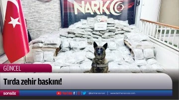 Tırda zehir baskını!