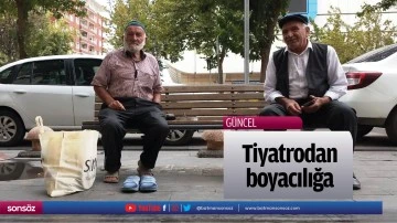 Tiyatrodan boyacılığa