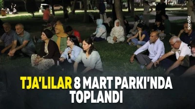 TJA&rsquo;lılar8 Mart Parkı&rsquo;nda toplandı: &ldquo;Toplumun geleceği hedef alınıyor&rdquo;