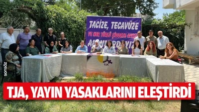 TJA, yayın yasaklarını eleştirdi
