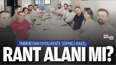 TMMOB&rsquo;dan Uydu Kente ş&uuml;pheli bakış; Rant alanı mı? 
