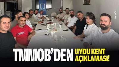 TMMOB&rsquo;den uydu kent a&ccedil;ıklaması!