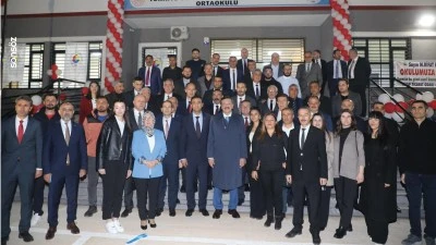 TOBB Başkanı Hisarcıklıoğlu Nizip'te okul a&ccedil;ılışında konuştu: