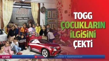 TOGG, &ccedil;ocukların ilgisini &ccedil;ekti