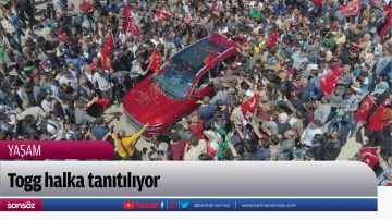 Togg halka tanıtılıyor