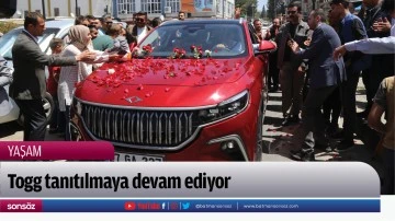 Togg tanıtılmaya devam ediyor