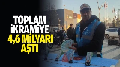 Toplam ikramiye 4,6 milyarı aştı