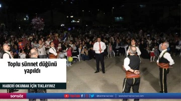 Toplu s&uuml;nnet d&uuml;ğ&uuml;n&uuml; yapıldı