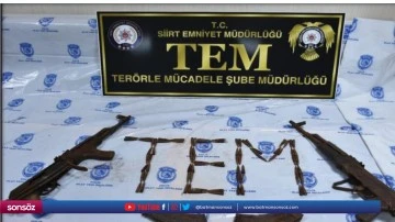 Toprağa g&ouml;m&uuml;l&uuml; silah ve m&uuml;himmat bulundu