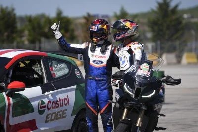 Toprak Razgatlıoğlu ve Ali T&uuml;rkkan Castrol Performance Day etkinliğinde buluştu
