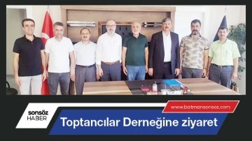 Toptancılar Derneğine ziyaret