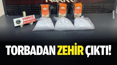 Torbadan zehir &ccedil;ıktı!