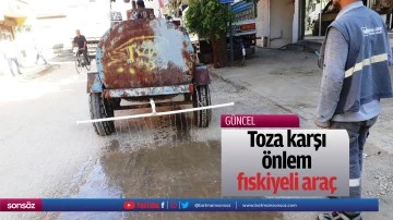 Toza karşı &ouml;nlem, fıskiyeli ara&ccedil;
