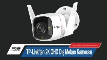TP-Link’ten 2K QHD  Dış Mekan Kamerası