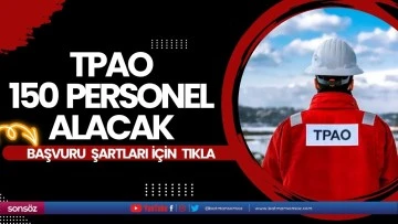 TPAO 150 PERSONEL ALACAK
